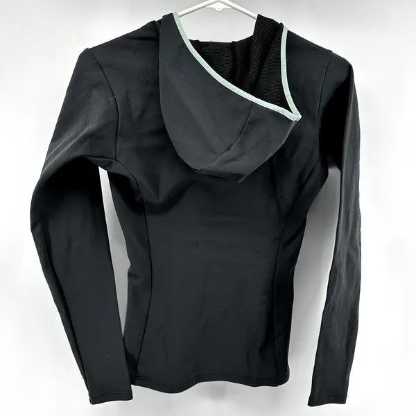 Arc'teryx Hoodie Performance Long Sleeve Top Fitted Outdoor Gray Aqua Small - Image 7