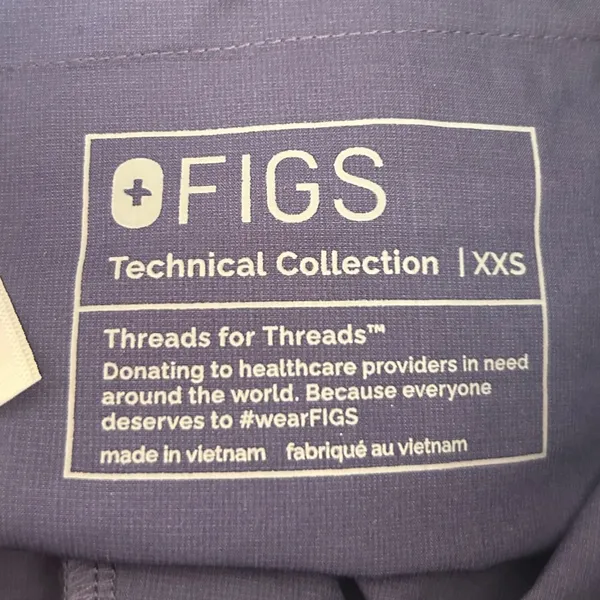 NWOT Figs‎ Women High Waist Fionlite Jogger Scrub Pants Size XXS - Image 6