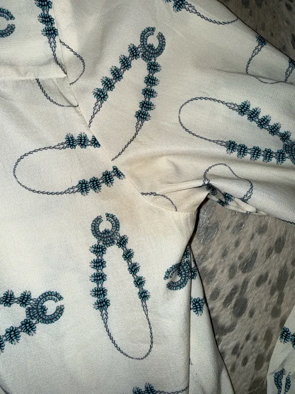 Long sleeve button up fashion express White Size L - Image 4