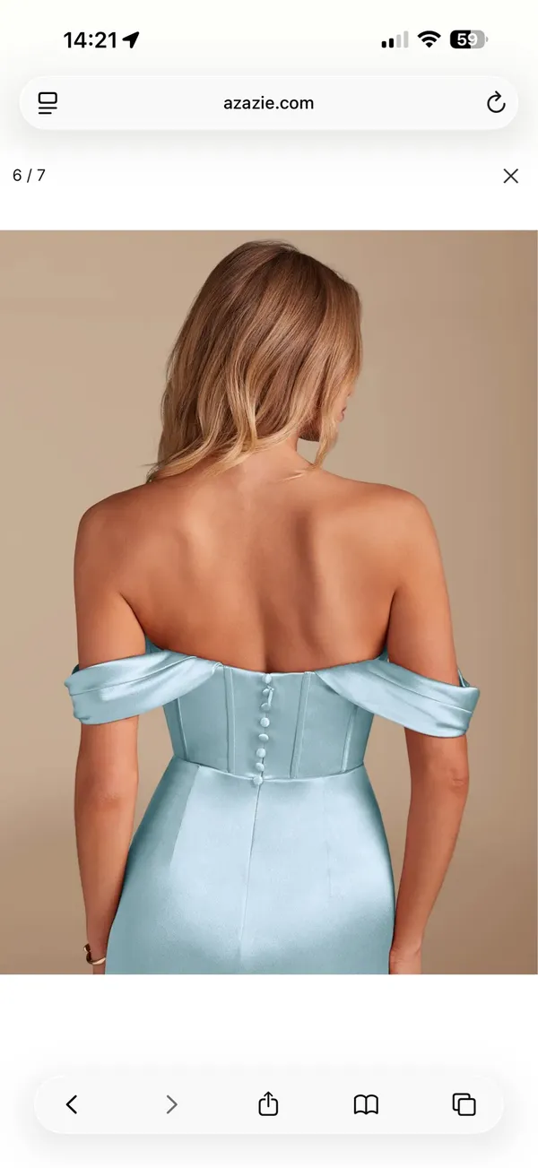 Azazie Bridesmaid Dress - Image 5