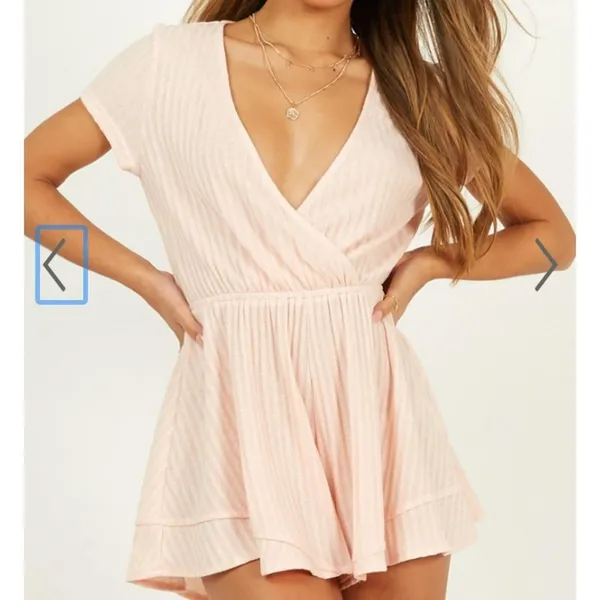 NWT SHOWPO stay or go blush‎ playsuit romper - Image 2