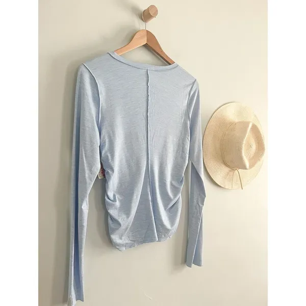 FP Movement x Hatch Right On Run Blue Maternity Top Sz M - Image 11