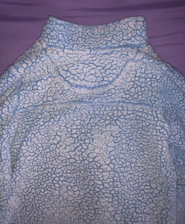 Blue Sherpa Fleece - Image 2