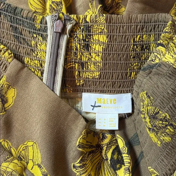 New Maeve Terrace Floral Pants Womens 4 - Image 6