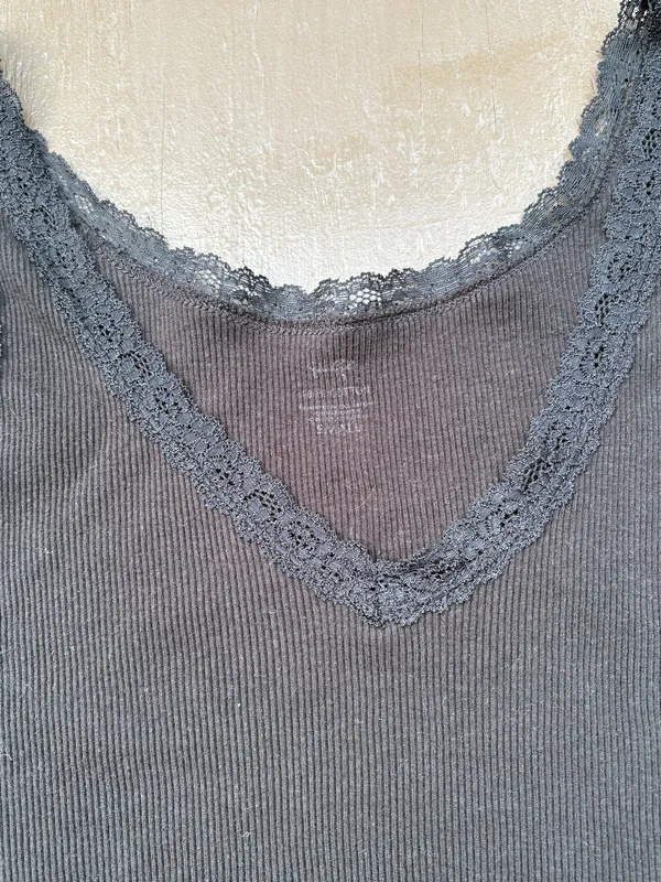 Brandy Melville Lace Tank Top - Image 2