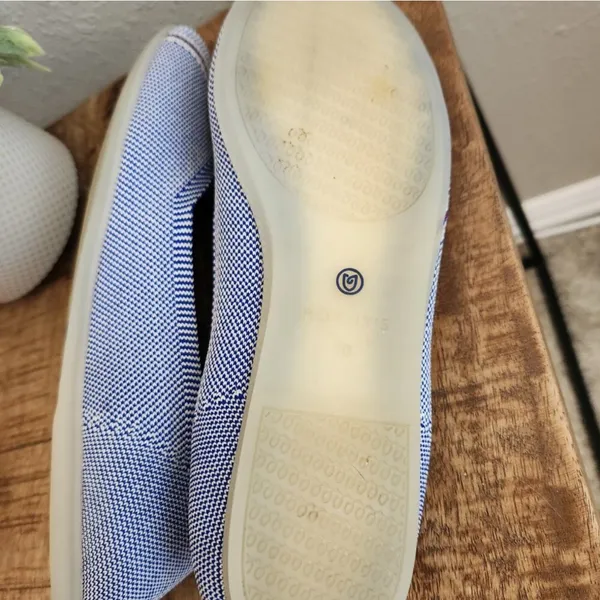 Rothy's Retired Blue Mirror Flats - Image 9