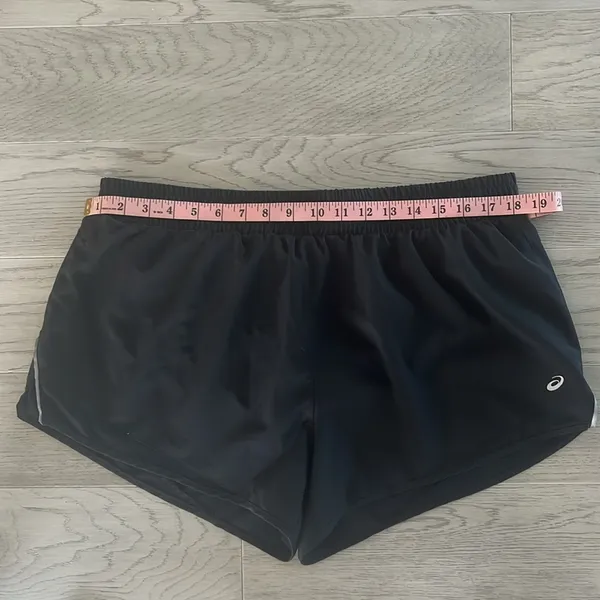 Asics Black Running Activewear Shorts XL - Image 6