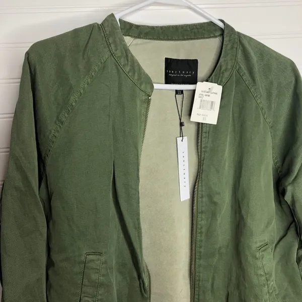 NWT Sanctuary Pilot Bomber Jacket XS - Image 3