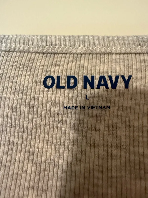 Old Navy Square Neck Top gray - Image 3