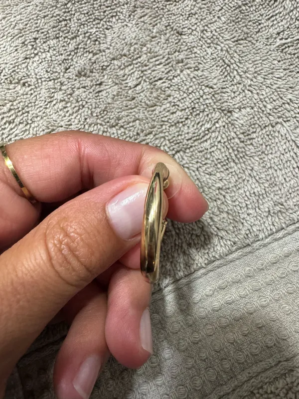 Chunky hoops Gold - Image 2