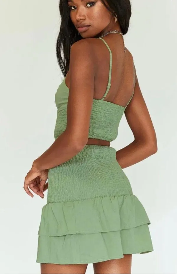 Princess Polly matching mini skirt and top set  - Image 2