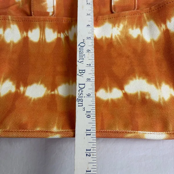 Vince Camuto Orla Tote Bag Rusty Orange Multi Tie Dye Canvas VC-ORLA-TO NEW - Image 8