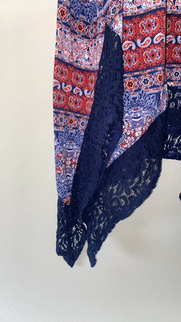 Joe B Paisley Lace Skirt - Image 3