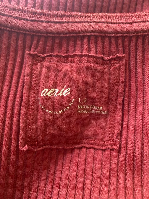Aerie Ribbed Henley - Image 5