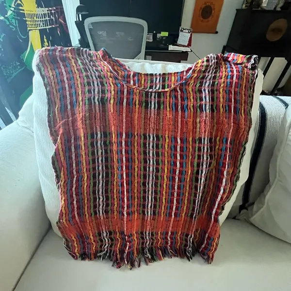 FRINGE Bohemian hand made top, super Unique - Image 2