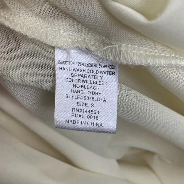 Lac Bleu 🤍Pearl White Mini Dress With Plunge Neck🤍 - Image 7