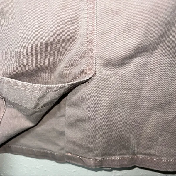 Free People Military Style Jacket Womens Size‎ Large Blush Pink - Image 13