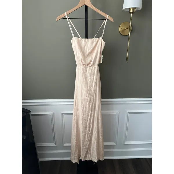Altar’d State Natalia Dress in Beige Medium NWT - Image 5