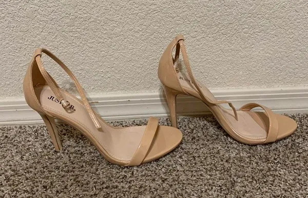 JustFab Nude Heels - Image 2