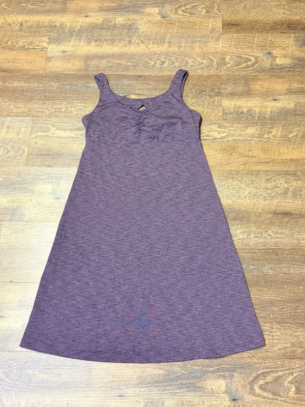 Kuhl Mova Aktiv Athletic Dress Womens Medium Heathered Purple Built-In Shelf Bra - Image 3