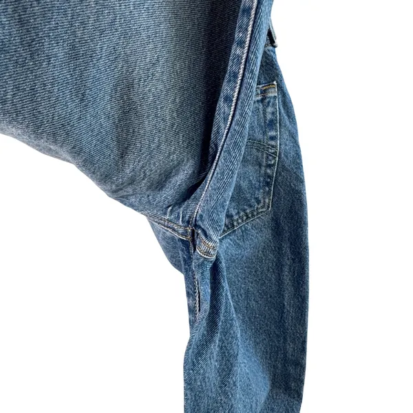 Levis 501 Original 150th Jeans Heart Patch Blue Denim W25 L30 High Rise Straight - Image 14