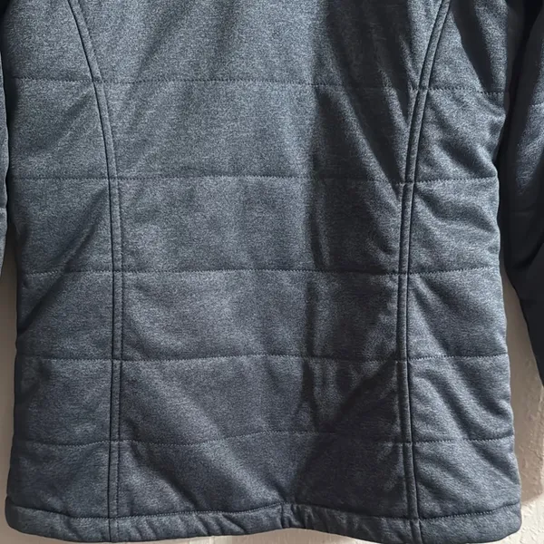 Columbia Gray Puffer Jacket with Quilted Design - Image 8