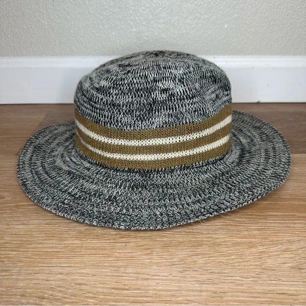 Volcom Downtown Heathered Gray Black Fedora, Size M/L - Image 4