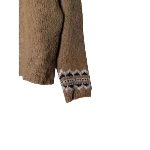 Old Navy Brown/Black‎ Sweater Women's XL 34%Wool - Image 4