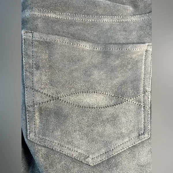 Abercrombie & Fitch | women’s faux suede skinny pants. Size: 10 - Image 3