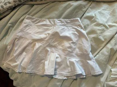 White Tennis Skirt Size XL - Image 2