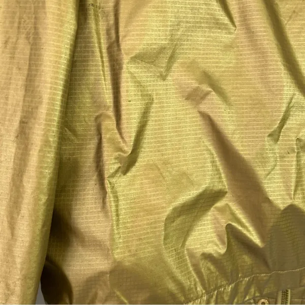 Lauren Ralph Lauren, gold metallic windbreaker. With hood and lined - Image 8