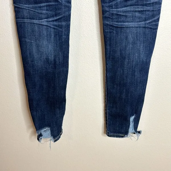 American Eagle Women's Super Stretch High-Rise Distressed Jegging‎ Jeans Size 6 - Image 10