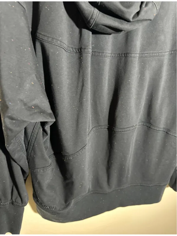Lululemon Hoodie Sweatshirt Size 6 Black Multicolor Speckled - Image 6