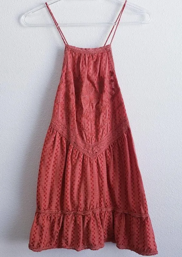 Free People Elisa Tunic Paprika Tank Top - Image 3