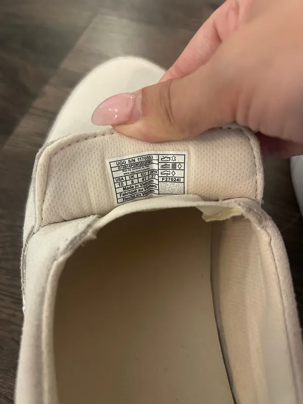Ugg Zilo Slip On Sneakers White - Image 2