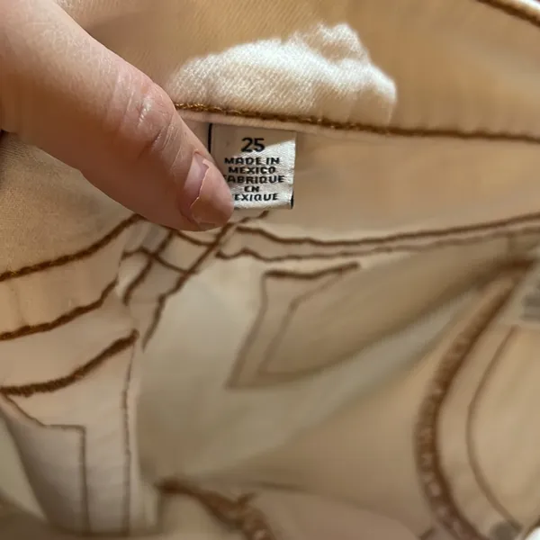 True religion white skinny jeans - Image 6