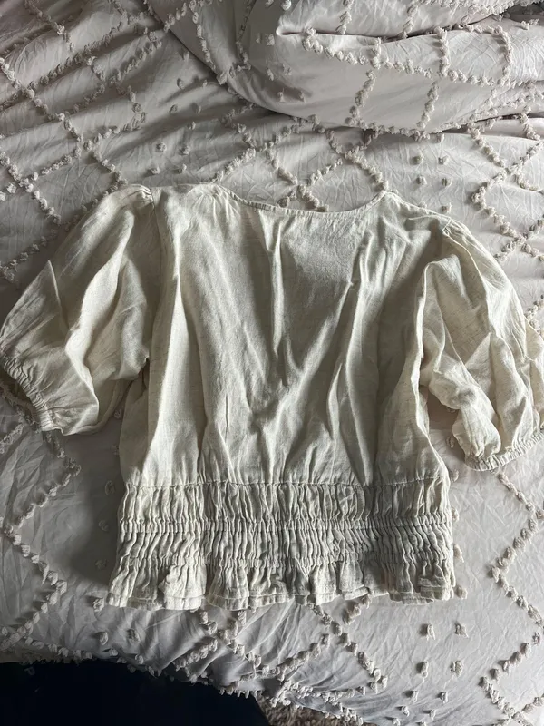 Blouse Tan Size M - Image 2