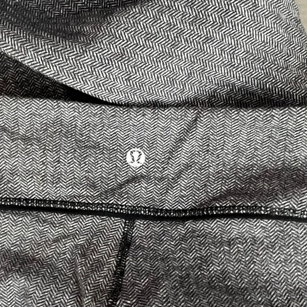 lululemon athletica Dark Gray leggings herringbone activewear workout size xs - Image 6