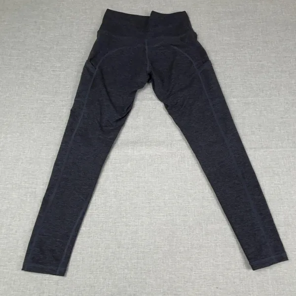 Aerie Offline Leggings‎ Womens Medium Blue Flecked Ankle Skinny Yoga - Image 7