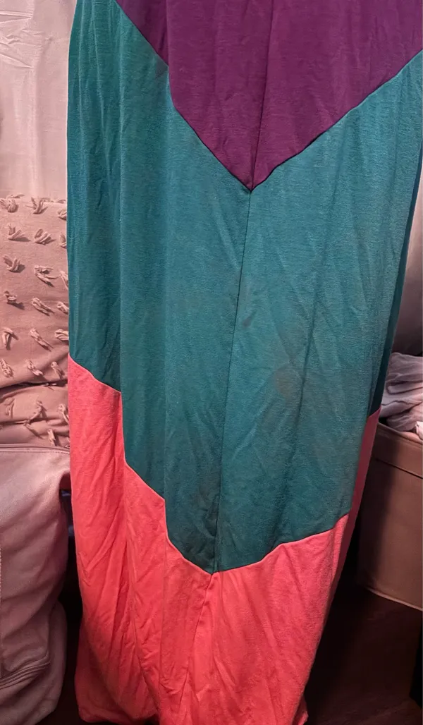Color Block Maxi Dress - Image 2