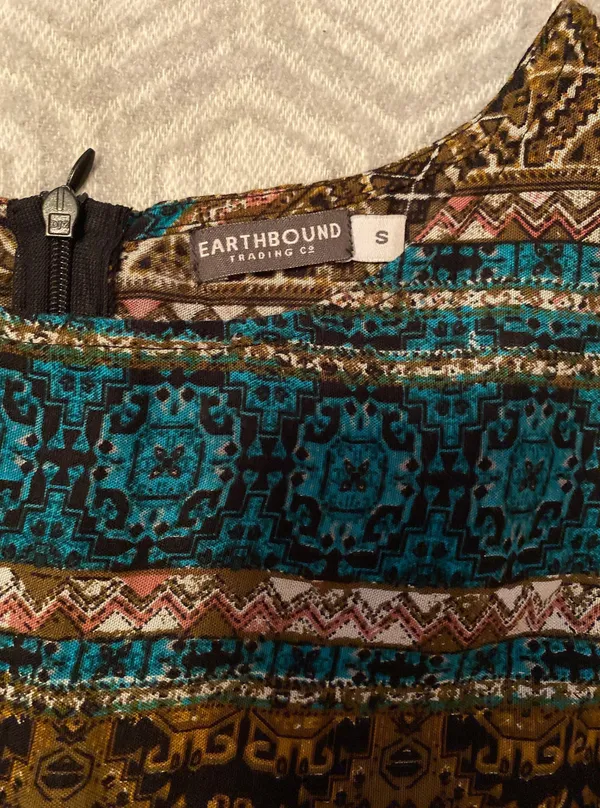 Earthbound Print Dress - Image 3