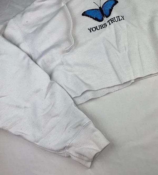 Butterfly hoodie White Size M - Image 2