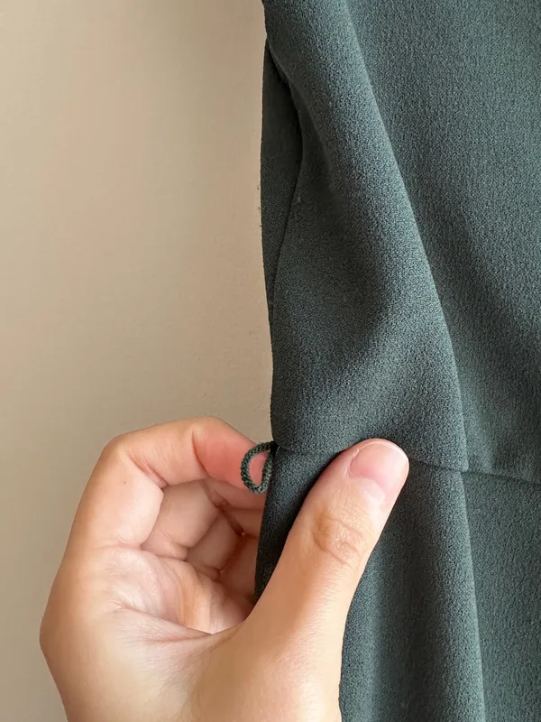 Express Cap Sleeve Fitted Sheath Business Casual Work Dress, Emerald Green, XS - Image 7