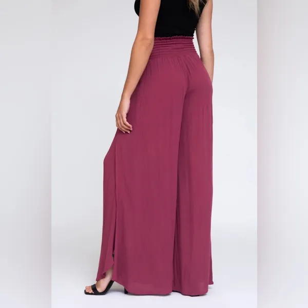 Rewash Wide-Leg Split Pant Size Small - Image 2