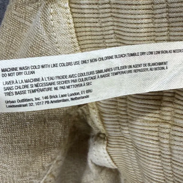 Daily Practice Anthropologie Evergreen Cargo Pants Womens M Tan Cropped Utility - Image 11