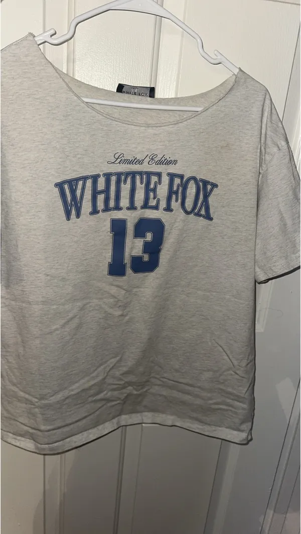 White fox off the shoulder top - Image 2