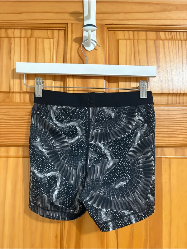 Nike Pro Dri-Fit Size Small Black and Grey Spandex Athletic Shorts - Image 2