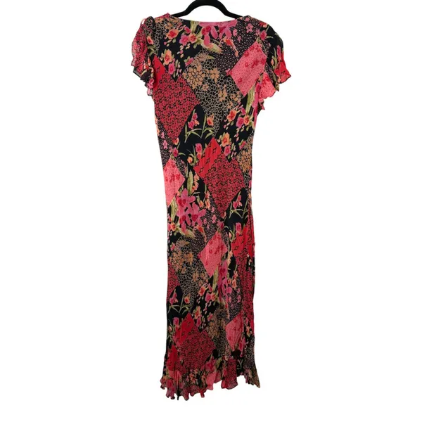 Paradise NY Vintage Y2K Flowy beaded Maxi Dress Size Large - Image 2