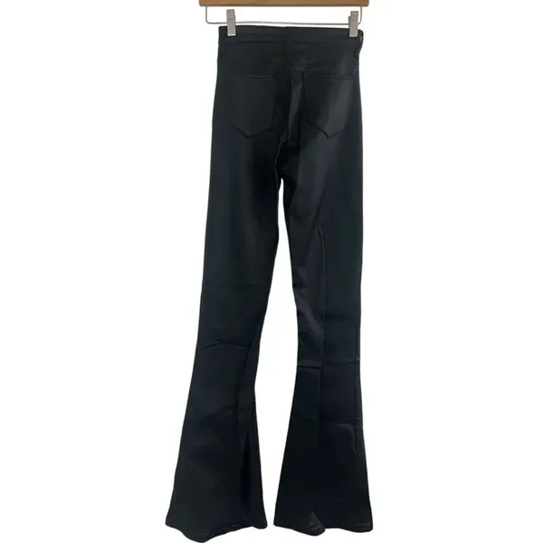 ✨Edikted Luna Faux Leather Flare Sz XS Jeans✨ - Image 7
