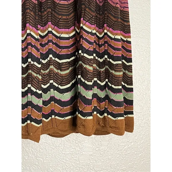M Missoni zig zag wool blend boho sundress 40 4 - Image 4